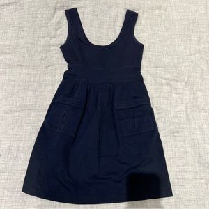 DVF Diane von Furstenberg Sleeveless Navy dress, orig $138, Sz 6